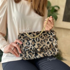 کیف مجلسی خز مدل ژالین