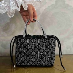 کیف مجلسی نگین دار مدل نارگل